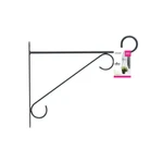 Wall Hook Elegance 30 cm Anthracite